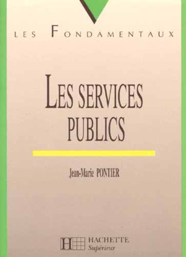 Jean-Marie Pontier - Les services publics.