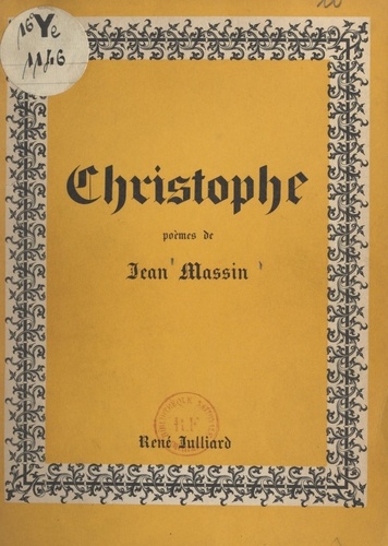Christophe. 1934-1945