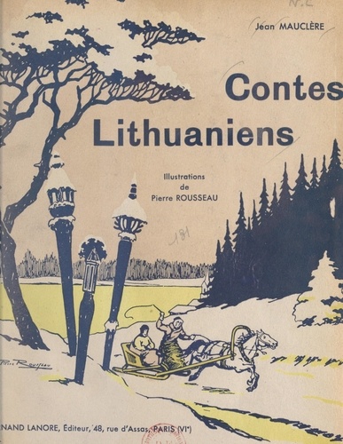 Contes lithuaniens. Essai de folklore
