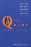 Jean-Maurice Monnoyer - Lire Quine - Logique et ontologie.