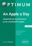 Jean max Thomson - An Apple a day - L'essentiel de la grammaire et du vocabulaire anglais.