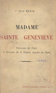 Madame Sainte Geneviève