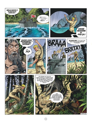 Les aventures de Buck Danny "Classic" Tome 4 L'île du diable