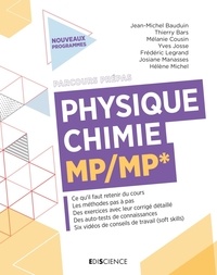 Téléchargement du magazine Ebook Physique-Chimie MP/MP* FB2 iBook 9782100841462 in French par Jean-Michel Bauduin, Thierry Bars, Mélanie Cousin, Yves Josse
