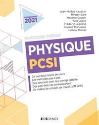 Jean-Michel Bauduin et Thierry Bars - Physique PCSI.