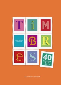 Jean-Michel Billioud - Timbres - 40 timbres à la loupe.