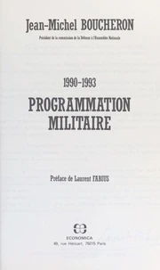 Programmation militaire : 1990-1993