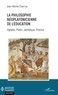Jean-Michel Charrue - La philosophie néoplatonicienne de l'éducation - Hypatie, Plotin, Jamblique, Proclus.