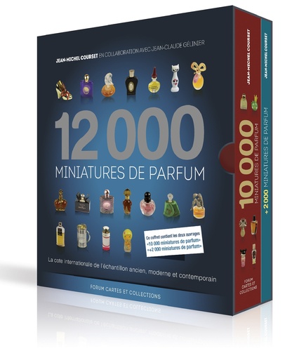 12 000 miniatures de parfum. 2 volumes : 10 000 miniatures de parfum + 2 000 miniatures de parfum