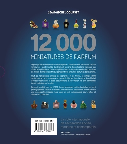 12 000 miniatures de parfum - 2 volumes : 10 000... de Jean-Michel Courset  - Livre - Decitre