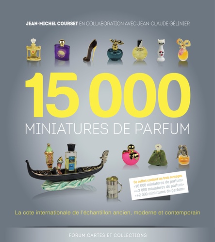 15000 miniatures de parfum l'intégrale de Jean-Michel Courset - Grand  Format - Livre - Decitre