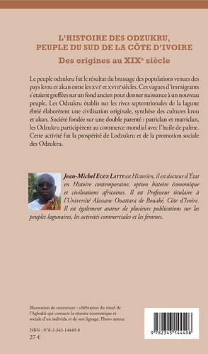 L'histoire des Odzukru, peuple du sud de la Côte d'Ivoire. Des origines au XIXe siècle