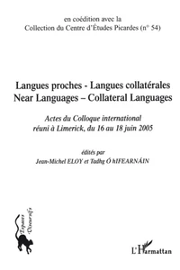 Langue proche - Langue collatérale : Near Languages - Collateral Languages