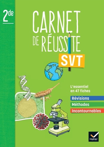 Jean-Michel Gardarein et Gilliane Creusot - SVT 2de mon carnet de réussite - Carnet élève.