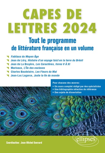 CAPES de Lettres modernes. Tout le programme de littérature française en un volume  Edition 2024