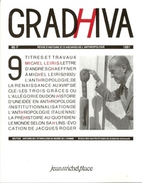 Jean Jamin - Gradhiva N°9/1991 : .