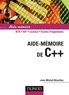 Jean-Michel Réveillac - Aide-mémoire de C++.