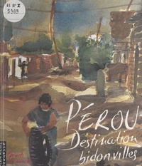 Jean-Michel Rodrigo et Hélène Perdereau - Pérou, destination bidonvilles - Un carnet de voyage.