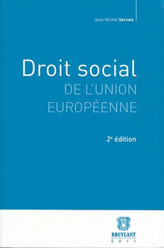 Droit social de l'Union européenne 2e édition