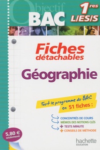 Jean Muracciole - Géographie 1e L/ES/S - Fiches détachables.