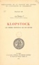 Jean Murat - Klopstock - Les thèmes principaux de son œuvre.