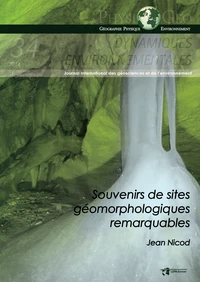 Souvenirs de sites géomorphologiques remarquables
