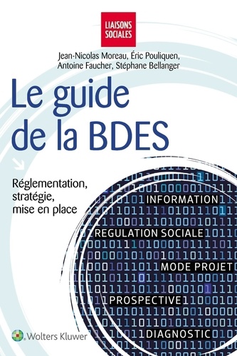 Jean-Nicolas Moreau et Eric Pouliquen - Le guide de la BDES - Réglementation, stratégie, mise en place.