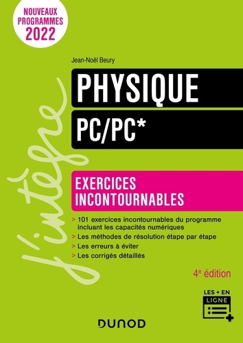 Physique PC/PC*. Exercices incontournables 4e édition