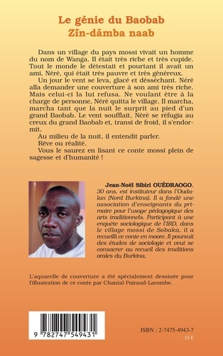 Le génie du Baobab. Edition bilingue moore-français