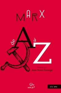 Jean-Numa Ducange - Marx de A à Z.