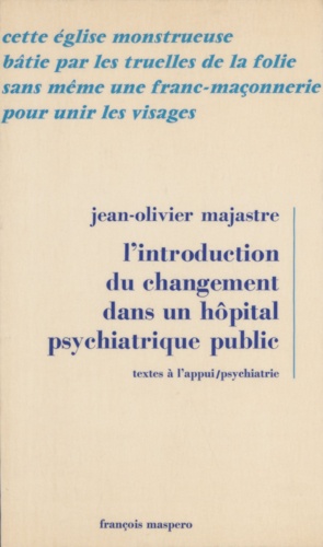 L'introduction du changement dans un hôpital psychiatrique public