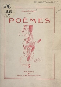 Jean Pabst - Poèmes (2).