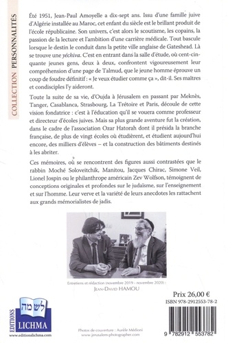 Des horizons toujours nouveaux - Mémoires... de Jean-Paul Amoyelle - Grand  Format - Livre - Decitre