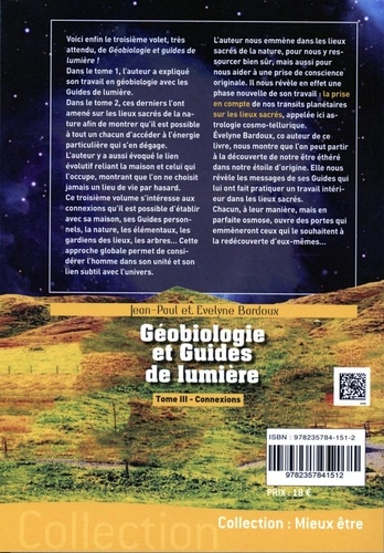 Géobiologie et Guides de lumière Tome 3 -... de Jean-Paul Bardoux - Livre -  Decitre
