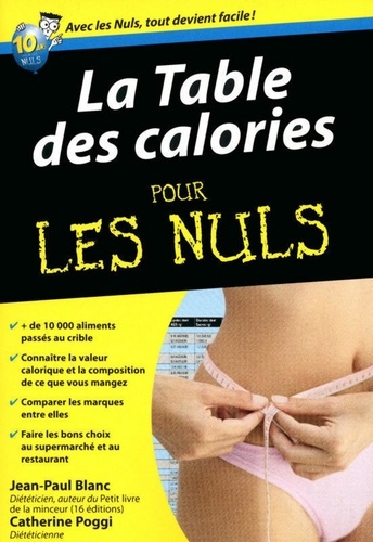 La table des calories pour les nuls