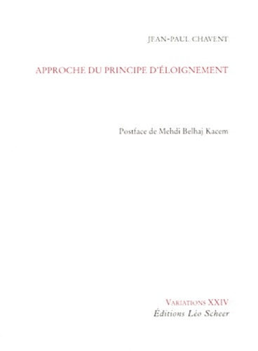 Approche du principe d'éloignement