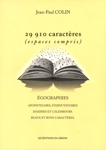 Jean-Paul Colin - 29 910 caractères (espaces compris) - Egographies.