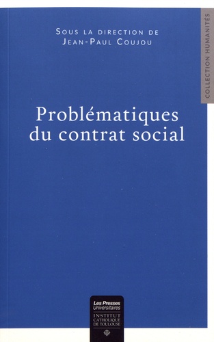 Problématiques du contrat social de Jean-Paul Coujou - Grand Format - Livre  - Decitre