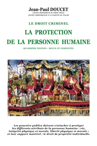 La protection de la personne humaine (4ème... de Jean-Paul Doucet - Livre -  Decitre