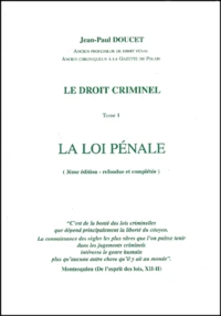 Le doit criminel