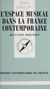 L'espace musical dans la France contemporaine