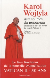  Jean-Paul II - Aux sources du renouveau - Etude sur la mise en oeuvre du concile Vatican II.