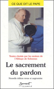  Jean-Paul II - Le sacrement du pardon.