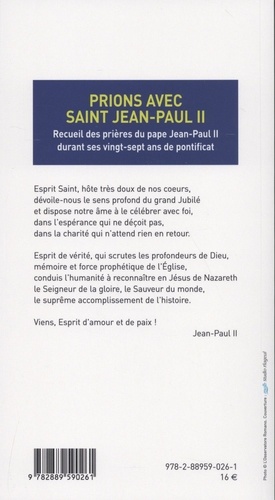 Prions avec saint Jean Paul II