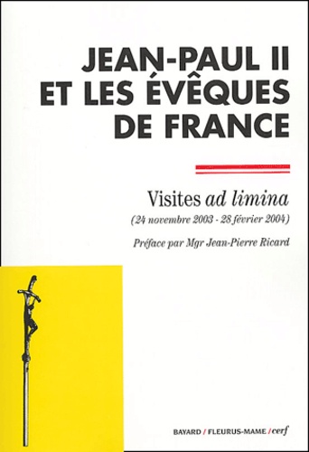  Jean-Paul II et  Evêques de France - Visites ad limina (24 nomembre 2003-28 février 2004).