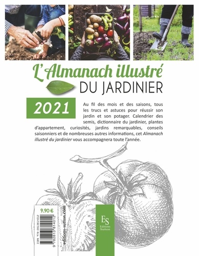 L'almanach illustré du jardinier  Edition 2021