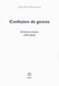 Jean-Paul Manganaro - Confusion de genres - Articles et études (1975-2010).