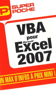 Jean-Paul Mesters - VBA pour Excel 2007.