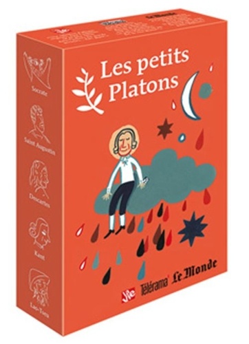 Jean-Paul Mongin et Miriam Henke - Les petits Platons - Coffret en 5 volumes : Socrate - Saint Augustin - Descartes - Kant - Lao-Tseu.