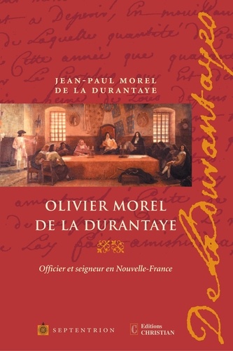 Jean-Paul Morel de La Durantaye - Olivier Morel de la Durantaye.